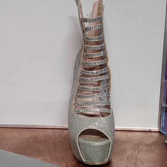 Sheik glitter high heels - Picture 2 of 5